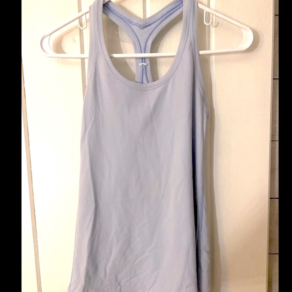 light blue lululemon align tank